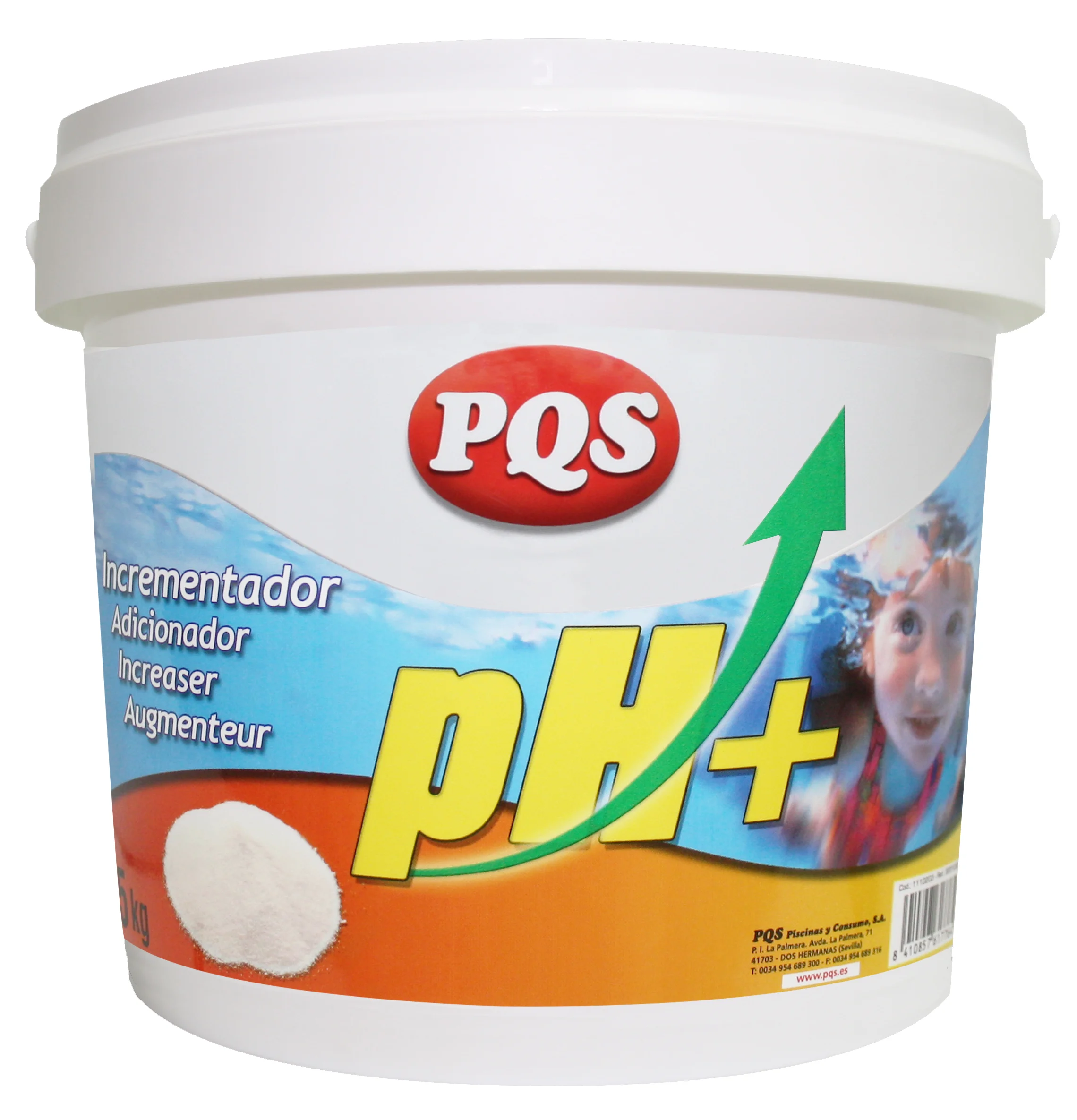 PQS Pool pH Plus Increaser Solid Granules 2KG / 5 KG