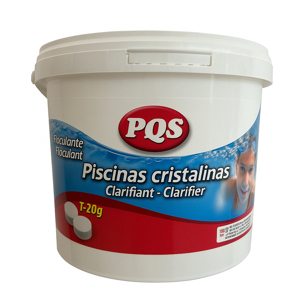 PQS Pool Flocculant Tablets 20gr - 5KG