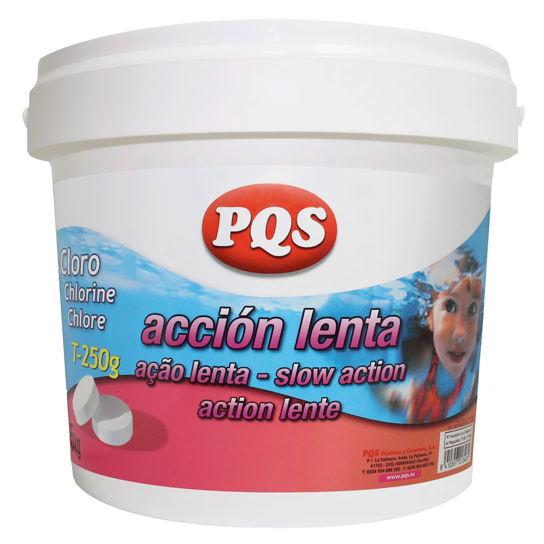 PQS Chlorine Tablets Slow Release- 5KG